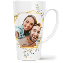 Fotohrnek latte velký - originální dárek - Hexagon
